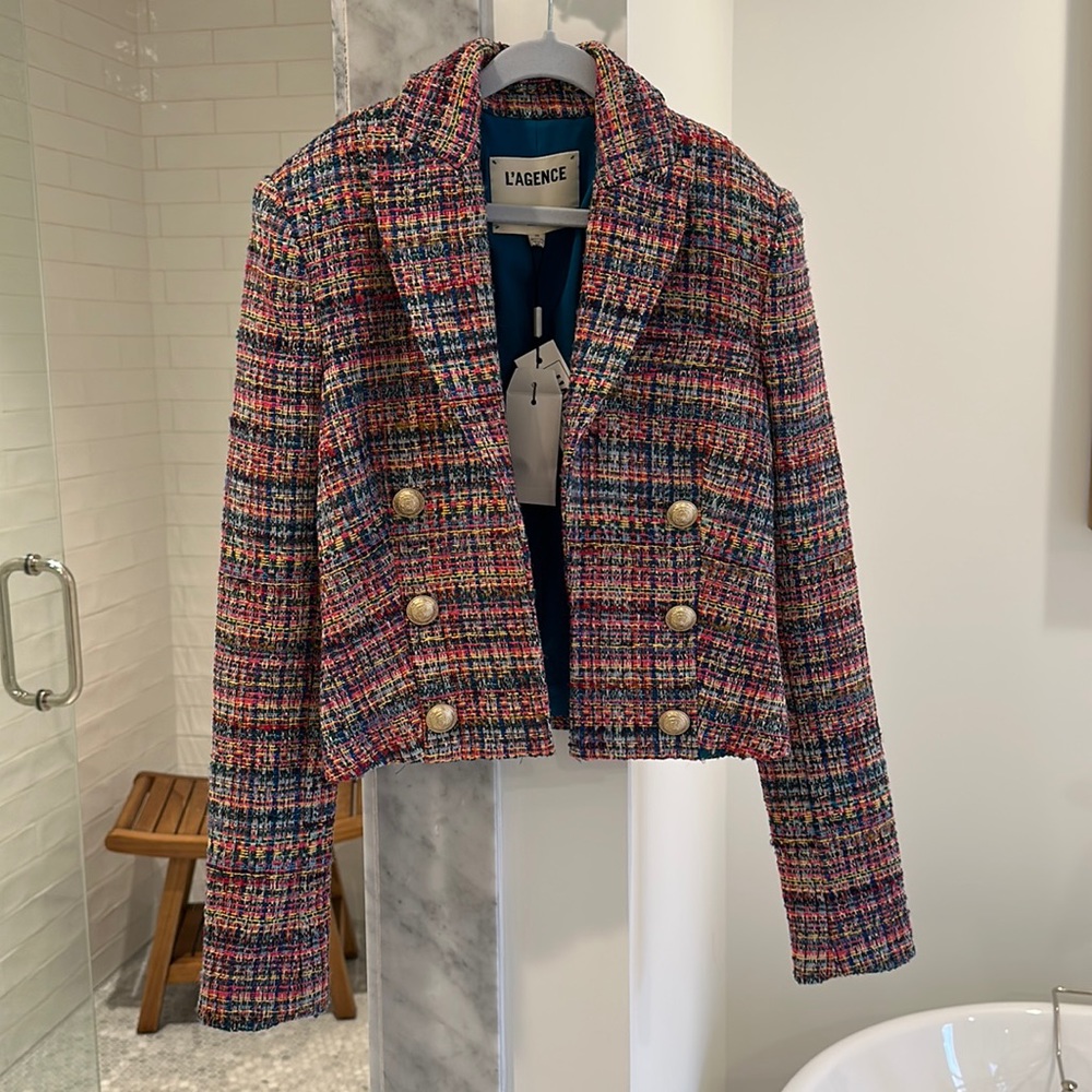 L’AGENCE Inez Cropped Blazer 00